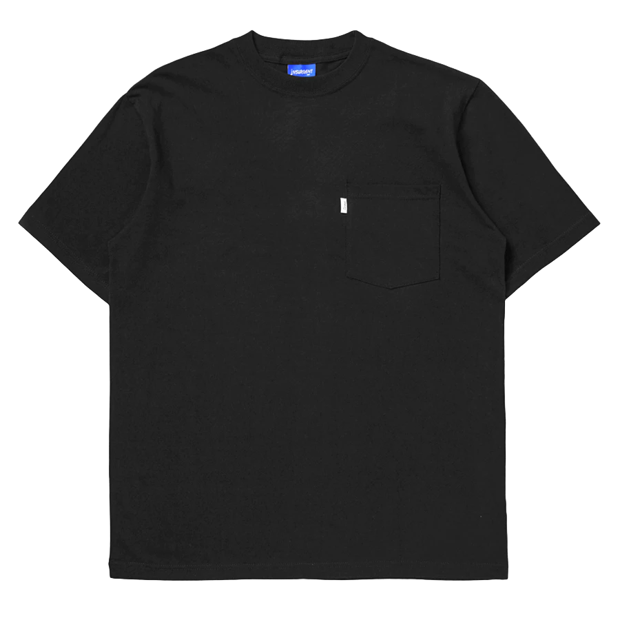 Insurgent Tshirt Kaos Polos Pocket Boxy Fit 16s (size L black)